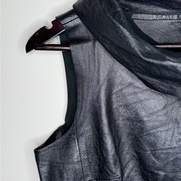 Chaiken leather best top - Picture 3 of 5